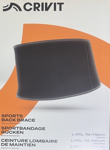 Crivit sports back - back, brace