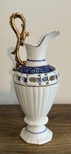 BEAUTIFUL CHINESE PORCELAIN SMALL JUG BLUE WHITE FLORAL