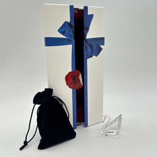 Swarovski crystal swan - swarovski,