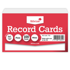 5x3" Record Cards Revision