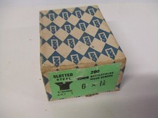 1 1/4"  x 6 Countersunk Head