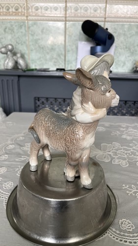 Lladro boy hugging donkey - lladro,