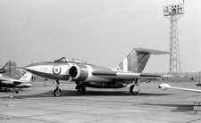 35MM ORIG AIRCRAFT NEG XH897 Gloster Javelin FAW9 RAF COLTISHALL 1970 #8793