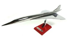 Concorde aérospatiale 1969 1:200 scale (30cm) Silver Chrome - Aircraft Plane