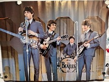 Vintage beatles poster 1964 - poster, :