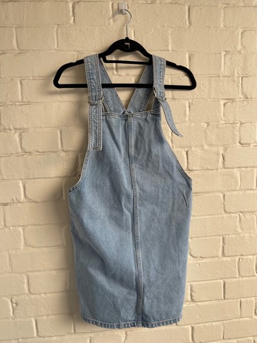 Topshop denim dungaree dress - topshop,