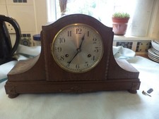 Large Antique  Mantle Clock Westminster Movement