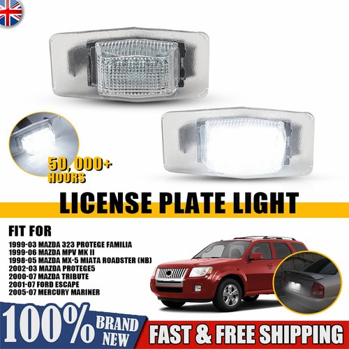 2pcs led license number - led,