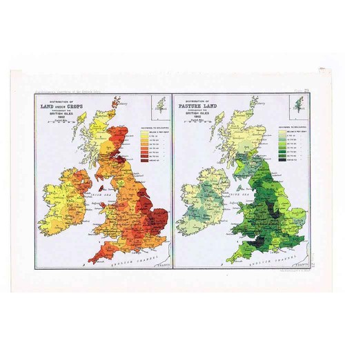 Britain land distribution for - distribution,