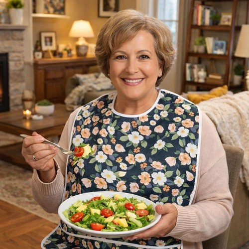 Adult bib mealtime elderly - bib,