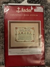 Birth Sampler Cross Stitch Kit
