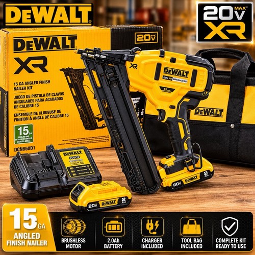 Dewalt dcn650d1 20v 15ga - dewalt,