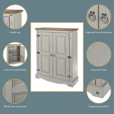 Corona 2 Door Cupboard Unit