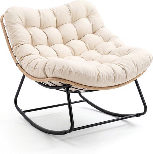 Oversized rocking chair with - oversized,