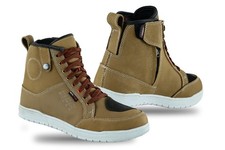 Mens Brown Leather Motorcycle