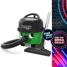 Numatic PET200-11 Henry Pet Cylinder Vacuum Cleaner Bagged Hoover 9L Green