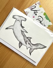 Hammerhead Shark Birthday Card