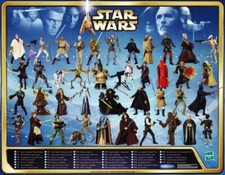 STAR WARS HASBRO SAGA SERIES 3.75" FIGURES 2002 - 2004  RARE VINTAGE CHEAP