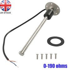 Water and Oil Tank Fuel Level Sensor 0-190 Ohm for Marine, Car, and Yacht New