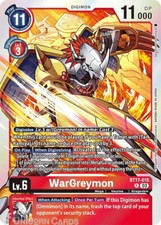 BT17-015 WarGreymon : Rare Digimon Card : BT17: Secret Crisis