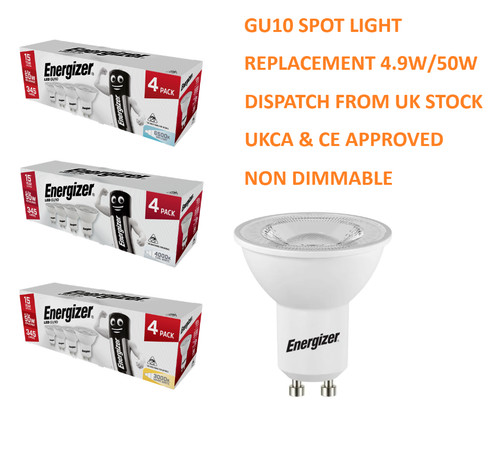 Energizer gu10 led bulbs spot - energizer,