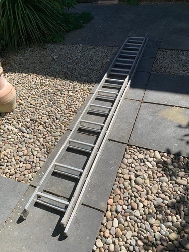 Aluminium extendable ladder - extendable, 12
