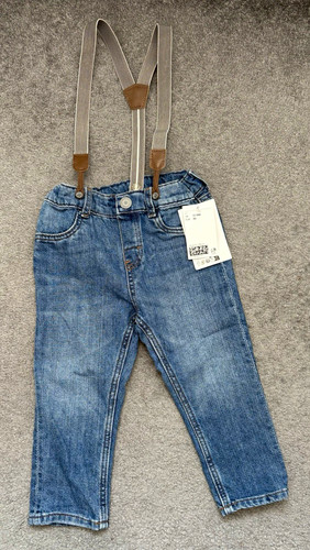 Blue denim jeans - blue,