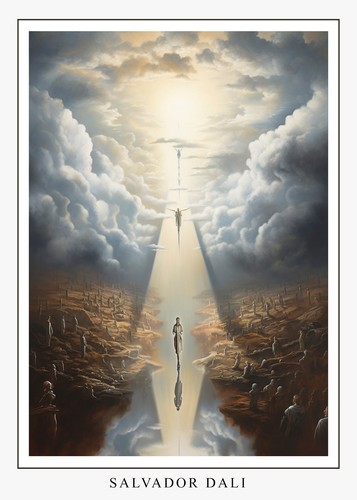 Large size salvador - size, dali