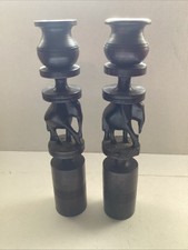 African Hand Carved/ Turned