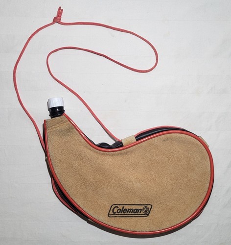 Coleman vintage leather water - vintage,