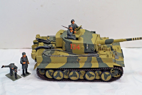 Tamiya built painted tiger - tamiya, &