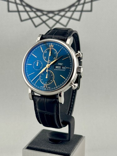 2022 iwc portofino - iwc, chronograph