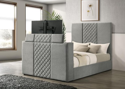 Lift grey tufted - tv,