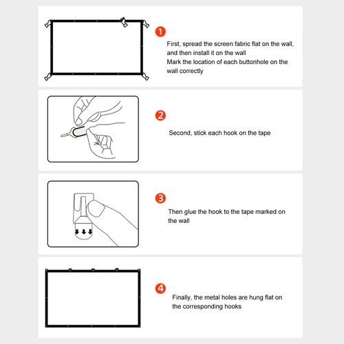 Projector screen projection - projector,