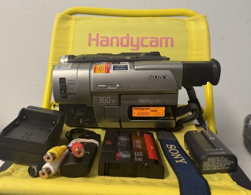 Sony handycam ccd - sony, ccd-trv66