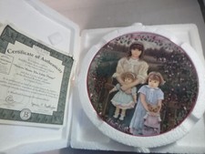 Bradford Exchange SISTERS SHARE Plate Kindred Moments by Chantal Poulin