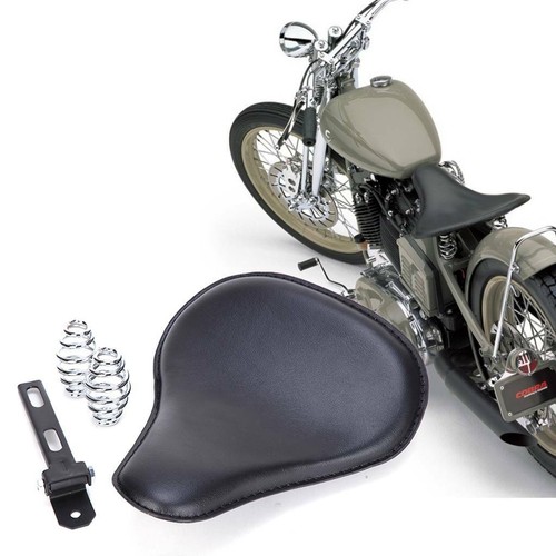 Motorcycle solo seat - seat, spring