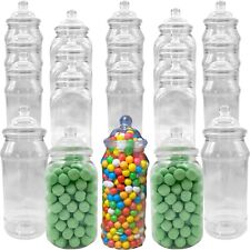 SLIGHT SECONDS Plastic Sweet Candy Jars Wedding Party Candy Buffet 10 to 100