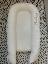 White Sleepyhead / Dockatot DockATot Deluxe Cotton Baby Pod 0-8 Months