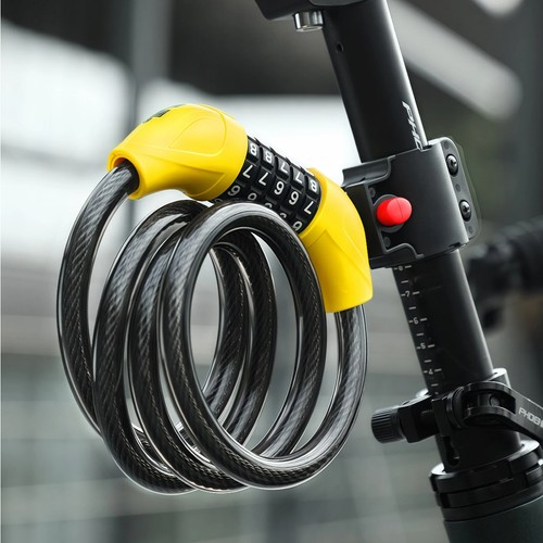 Bike lock cable bicycle - bicycle,