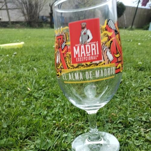 Madri beer glass alma de - glass,