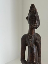 Antique Senufo carved wooden figure, West African Tribal Art