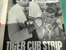 TRIUMPH TIGER CUB ENGINE STRIP