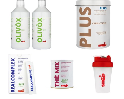 Snep detox kit plus - detox, cappuccino