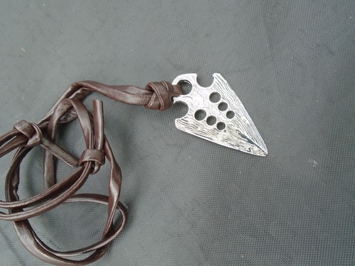 Viking steel spear head - steel,