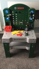 Bosch toy workbench - bosch, used