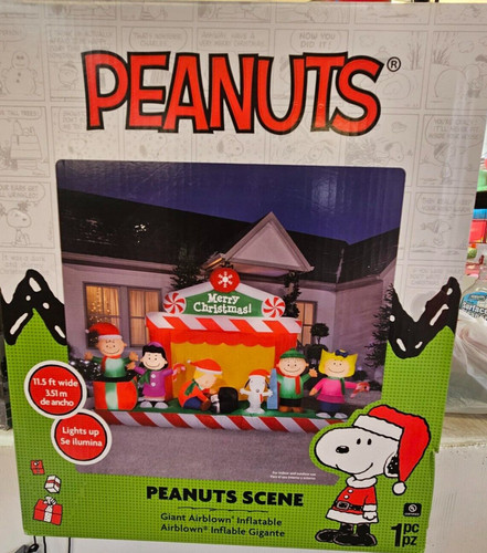 Gemmy 5ft long peanuts - long,