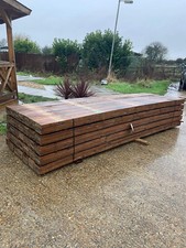 Feather Edge Fencing Treated Wood Close Board 125mm x 15mm and 2.4m High (10) (1
