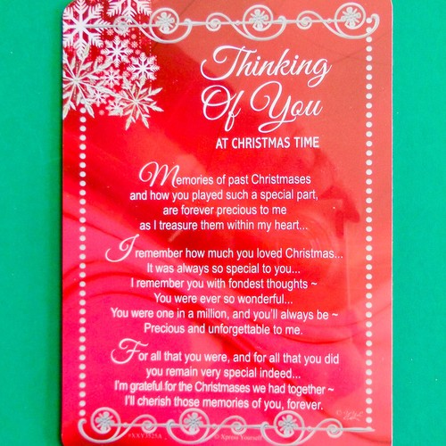 Thinking you christmas - you,