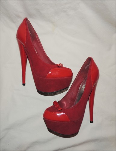 Sz8 faux suede drag queen - faux,